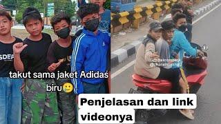 Jaket Adidas biru viral di tiktok! jangan main jauh² nanti ketemu dengan kita