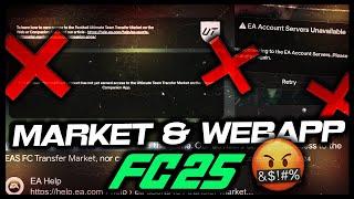 How To UNLOCK the TRANSFER MARKET & WEB APP in FC 25?!