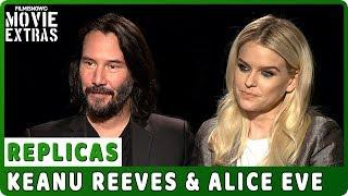 REPLICAS | Keanu Reeves & Alice Eve talk about the movie - Official Interview