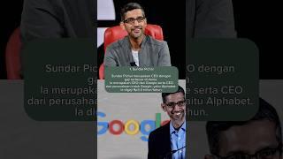 Ada yang bisa ngalahin gaji 5 orang ini? #gaji #sundarpichai #timcook #ceo #saham