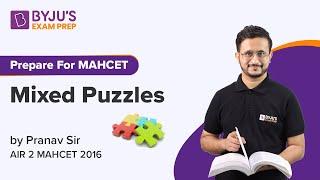 MAHCET MBA 2022 | Mixed Puzzles | Ace Logical Reasoning Section | BYJU'S Exam Prep