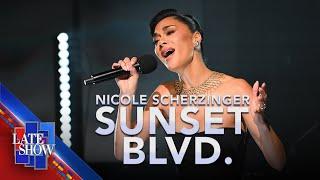 "As If We Never Said Goodbye" - Nicole Scherzinger - Sunset Blvd. (LIVE on The Late Show)