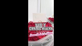 Yuri y Carlos Rivera en la Arena Ciudad de México