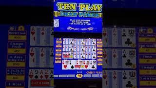 1 More Ace For $4,000 Can We Do It?!  #videopoker #jackpot #handpay #casino