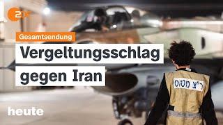 heute 19:00 Uhr vom 26.10.24: Israels Angriff auf Iran, Parlamentswahl in Georgien, Krankheitswelle