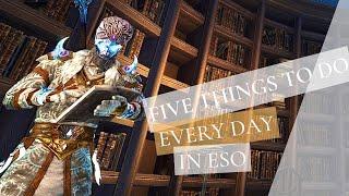 5 Things to Do Every Day in The Elder Scrolls Online