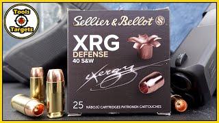 Does SIZE Matter?...S&B Exergy .40 S&W Copper Self-Defense AMMO Ballistic Gel Test & Review!