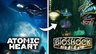 Atomic Heart - Bioshock Rapture Easter Egg and Comparison