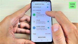 How to Backup and Restore Data on Samsung Galaxy S8, S8+, NOTE 8