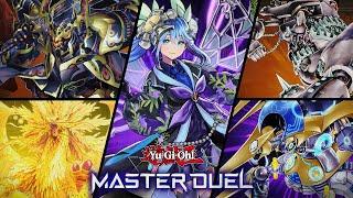 LATEST ANIMATION ADDED IN MASTER DUEL | ANCIENT GREAR DARK GOLEM , ROSEMARY, RAGNARAIKA