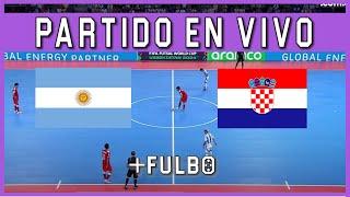  ARGENTINA vs CROACIA EN VIVO  MUNDIAL DE FUTSAL  OCTAVOS DE FINAL