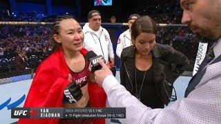 UFC Auckland: Yan Xiaonan Octagon Interview