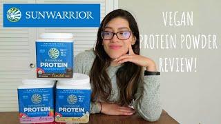 Sunwarrior VEGAN Protein Powder Review | Warrior Blend | Taste & Cook Test!