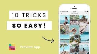 HOW TO make your Instagram Feed look Good? It's easy. Here are 10 tricks