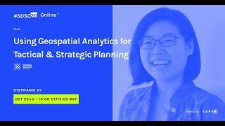 Spatial datasets for tactical and strategic planning | Stephanie Sy | Thinking Machines