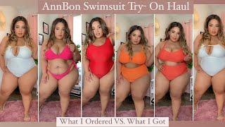 @annbonswimsuit  Plus Size Swimsuit | TRY ON - HUAL “ What  I Order Vs. What I Got” ️️