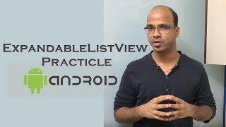 ExpandableListView In Android - Practicle | Android Tutorial for Beginners