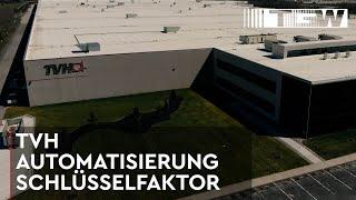 Automatisiertes Distributionszentrum für den Ersatzteilspezialisten TVH | TGW