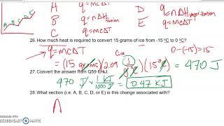 Heat (q=mcdT) Calculations (part 5)