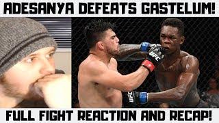 ISRAEL ADESANYA VS KELVIN GASTELUM - FIGHT REACTION AND RECAP BREAKDOWN - UFC 236