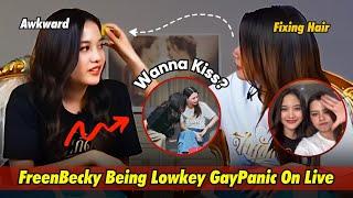 FreenBecky Being Gay Panic Moment On Live *Lovely Couple*