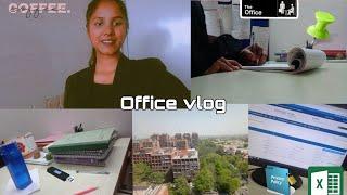 Office Vlog ( A day in my life as CS Trainee)#listedcompany#office#icsi#vlog