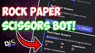 How to make a ROCK PAPER SCISSORS command for your discord bot! || Discord.js V14