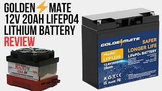 GoldenMate 12V 20Ah LIFEPO4 Battery Review