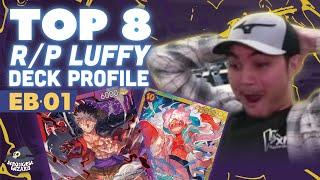 TOP 8 RP Luffy Deck Profile : One Piece Card Game