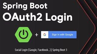 OAuth2 Social Login with Spring Boot | 'Sign in with Google' Tutorial | Spring Security