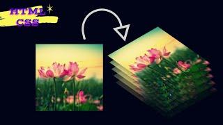 The Expert's Guide to 2D to 3D from HTML & CSS Layered Image Hover Effects,