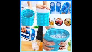 cetakan es batu ice cube maker silikon 3d alat pencetak es batu silicon food grade silikon size l