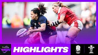 HIGHLIGHTS | ENGLAND V WALES | 2024 GUINNESS WOMEN'S SIX NATIONS RUGBY