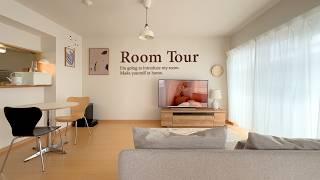 [Room Tour] Comfortable ideas and storage. Simple and natural interior IKEA, ECOVACS, House Tour