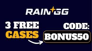 Rain.GG Promo Code 'BONUS50' - (Free Bonus Skins & Cases)