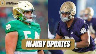 Notre Dame football UPDATES from Marcus Freeman: Injury LATEST for national championship game | CFP