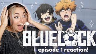 BLUELOCK IS ACTUALLY INSANE !! | Blue Lock Episode 1 Reaction