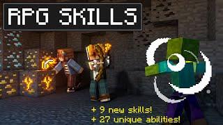 Minecraft just got skills?! RPG Skills Add-On