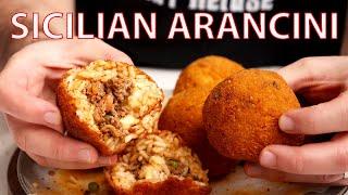 How to Make SICILIAN ARANCINI Like an Italian