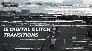 Digital Glitch Transitions - Premiere Pro Template