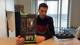Unboxing EVGA GeForce RTX 3090 XC3 Ultra Gaming24GB GDDR6X Video Card