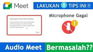 Tips Mengatasi Audio Tidak Terdengar Ketika Meeting Google Meet Pada Laptop