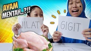 Food Challenge  Gigit J1lat Diam  Chicken Nugget Crispy Super Kriuk Dari Kanzler | Aqilla's Diary