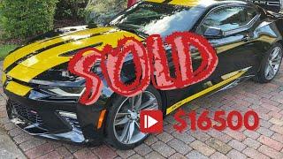 ВОССТАНОВИЛ CAMARO | ПОСЛЕДНИЕ ШТРИХИ | BUMBLEBEE ГОТОВ К ПРОДАЖЕ #машинысаукциона #ремонтмашины