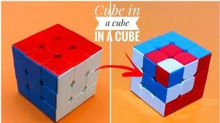 Cube in a Cube in a Cube 3x3 / rubiks cube easy patterns 3x3