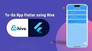 Flutter Todo || Hive Todo App Flutter