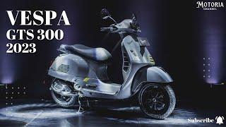 2023 Vespa GTS 300 Comfort and Safety Features as well as Attractive Technology | HPE 300cc