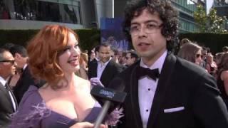 Christina Hendricks: Red Carpet: 2010 Primetime Emmys