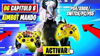 LA MEJOR SENSIBILIDAD AIMBOT FORTNITE CAPÍTULO 6 OG MEJOR CONFIGURACIÓN MANDO PS4/XBOX/SWITCH/PC/PS5