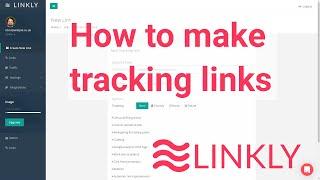 Making tracking links with Linkly